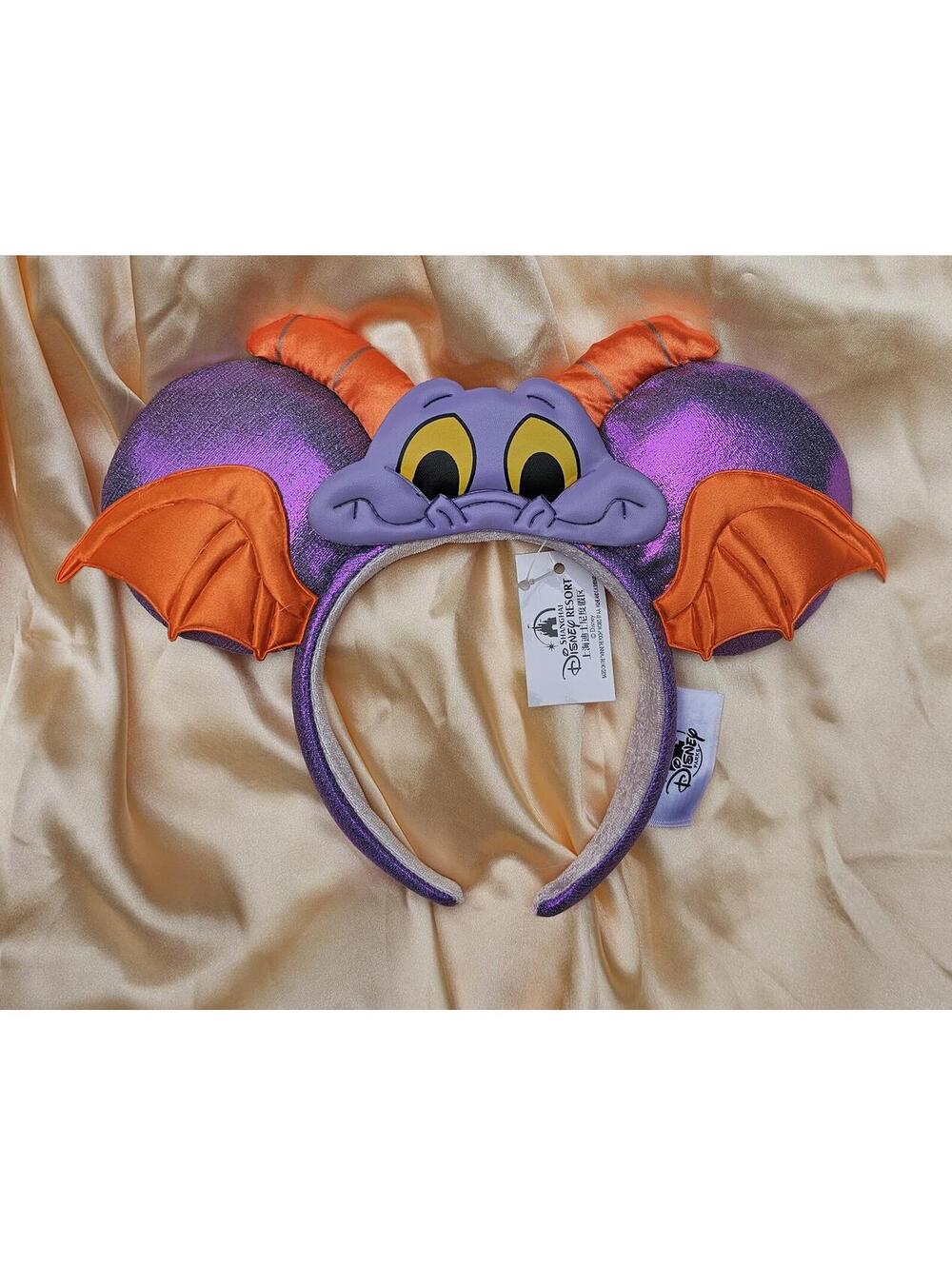 Rare Figment Purple Dragon Epcot Minnie Ears Headband NWT GIFT US